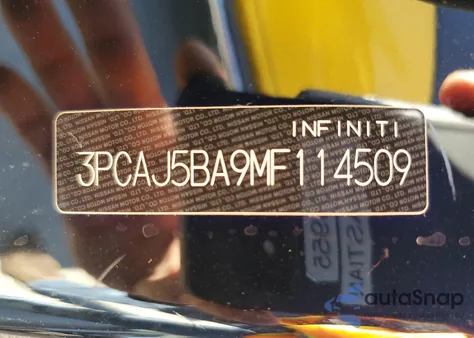 2021 Infiniti Qx50 Luxe from USA, damaged, VIN 3PCAJ5BA9MF114509